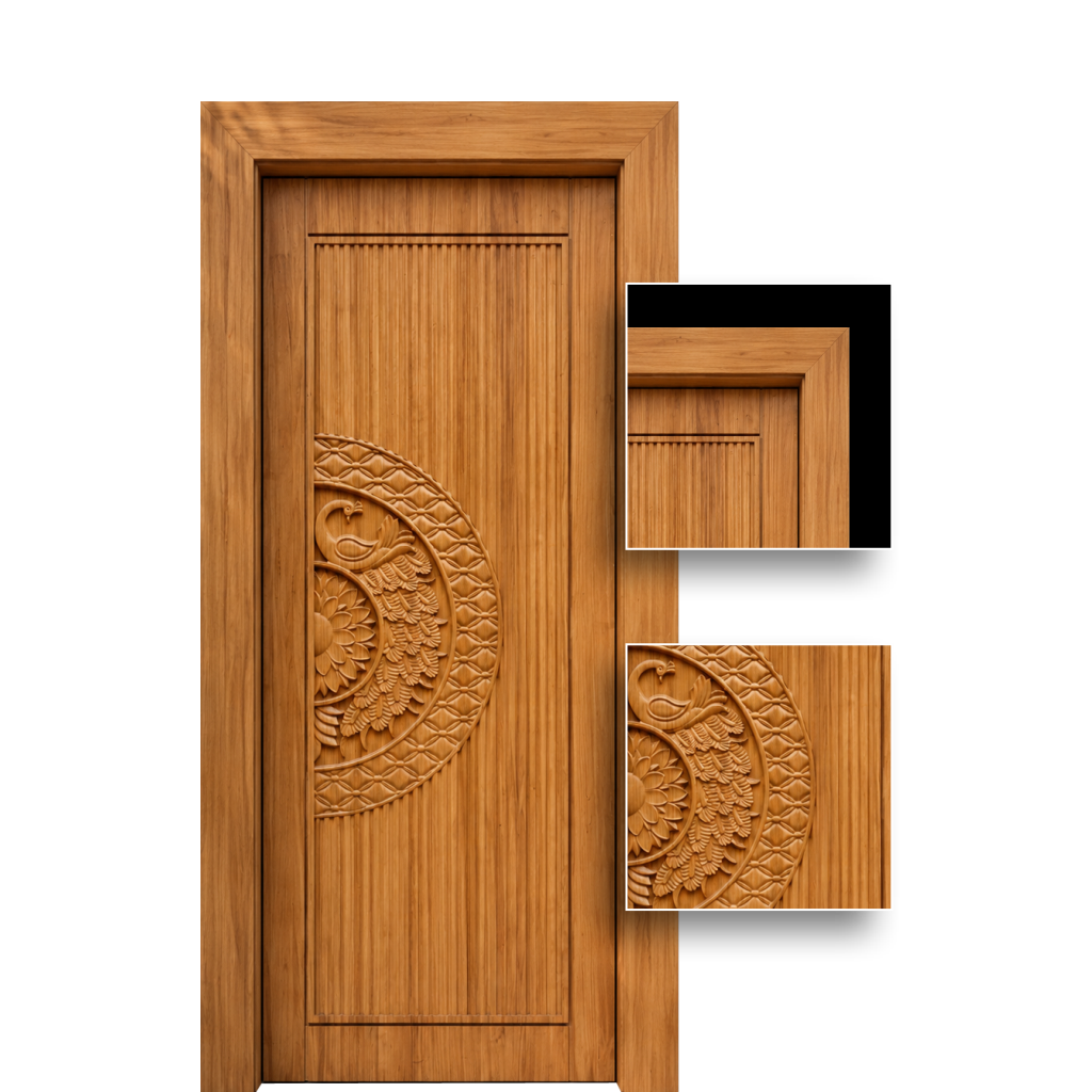 Teak Door (3DT-232)