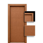 Teak Wood Door (3DT-882)