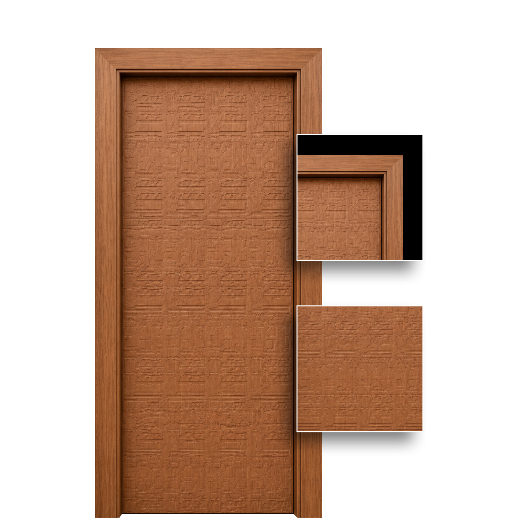 Teak Wood Door (3DT-882)