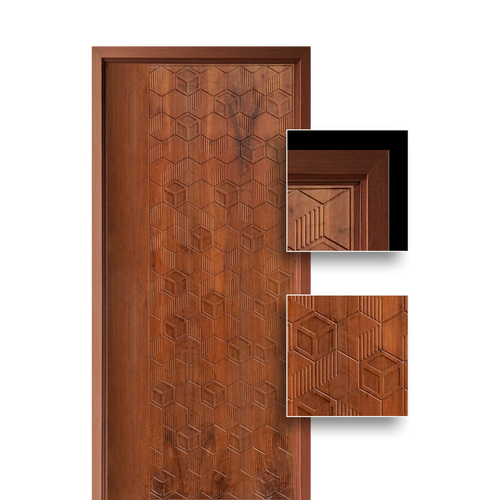 AMERICAN WALNUT WOOD DOOR