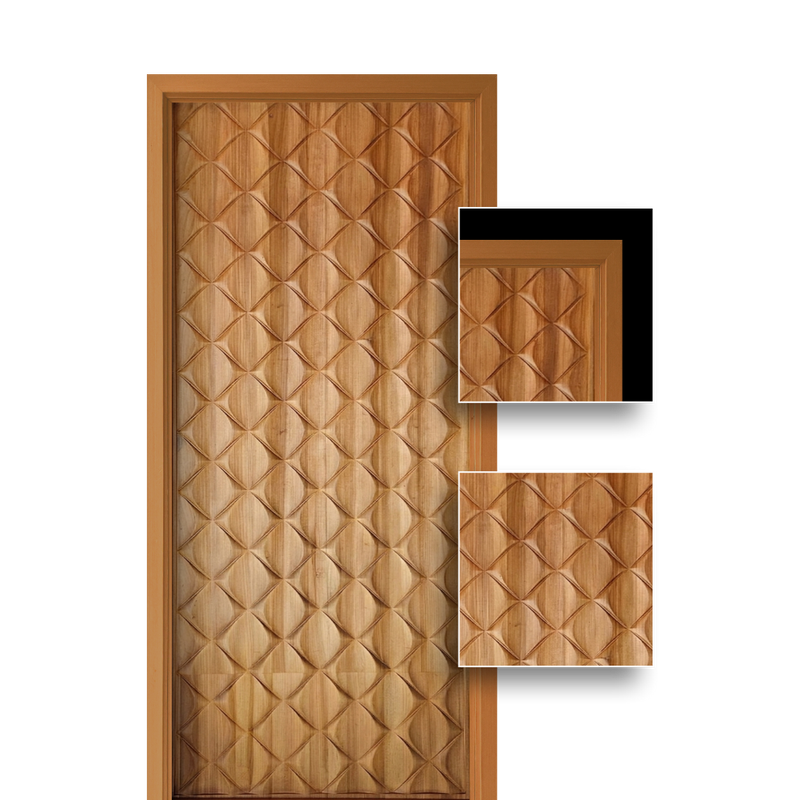 Teak Wood Door (3DT-113)
