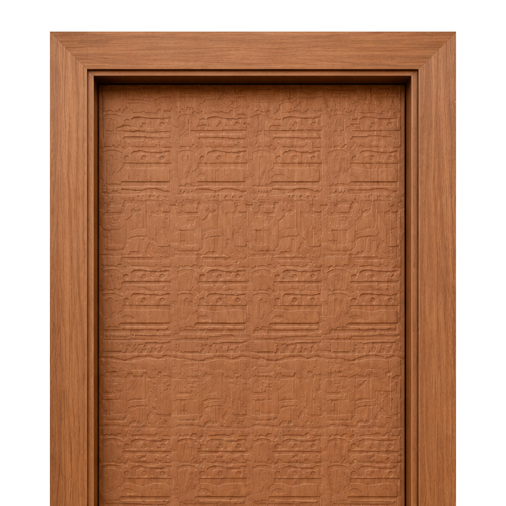Teak Wood Door (3DT-882)