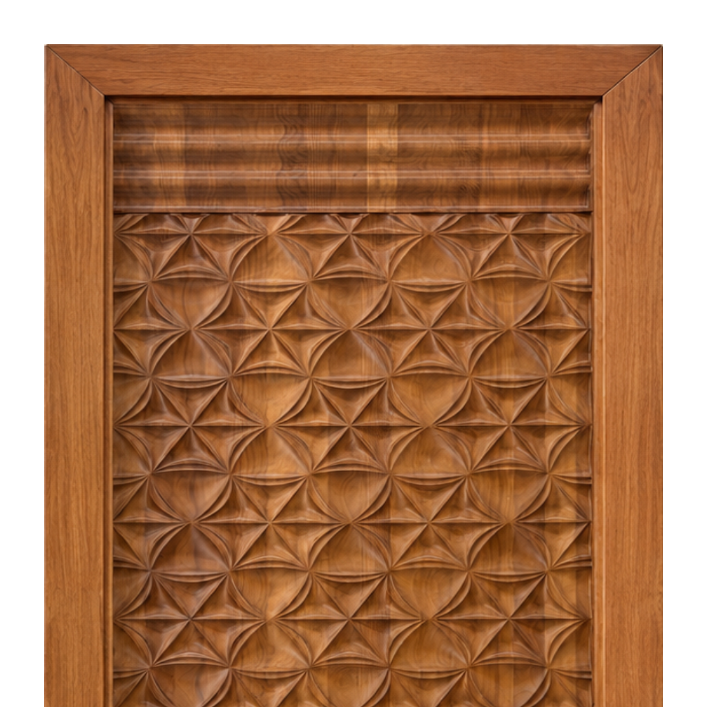 Teak Wood Door (3DT-318)