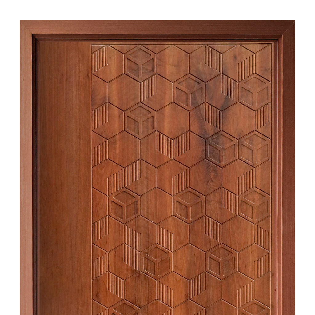 AMERICAN WALNUT WOOD DOOR