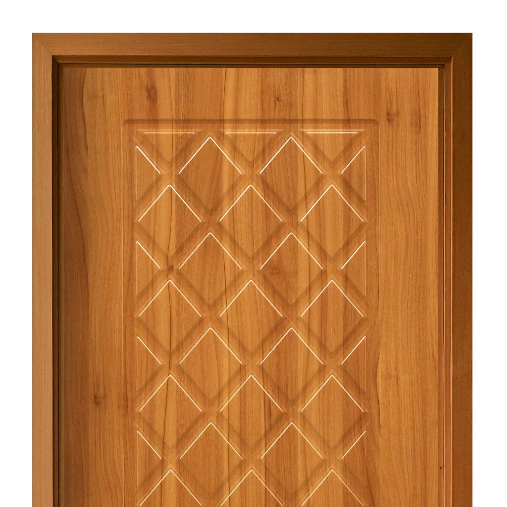 Wooden PVC Veneer Door(DM-099)