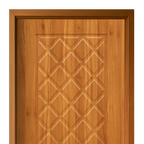 Wooden PVC Veneer Door(DM-099)