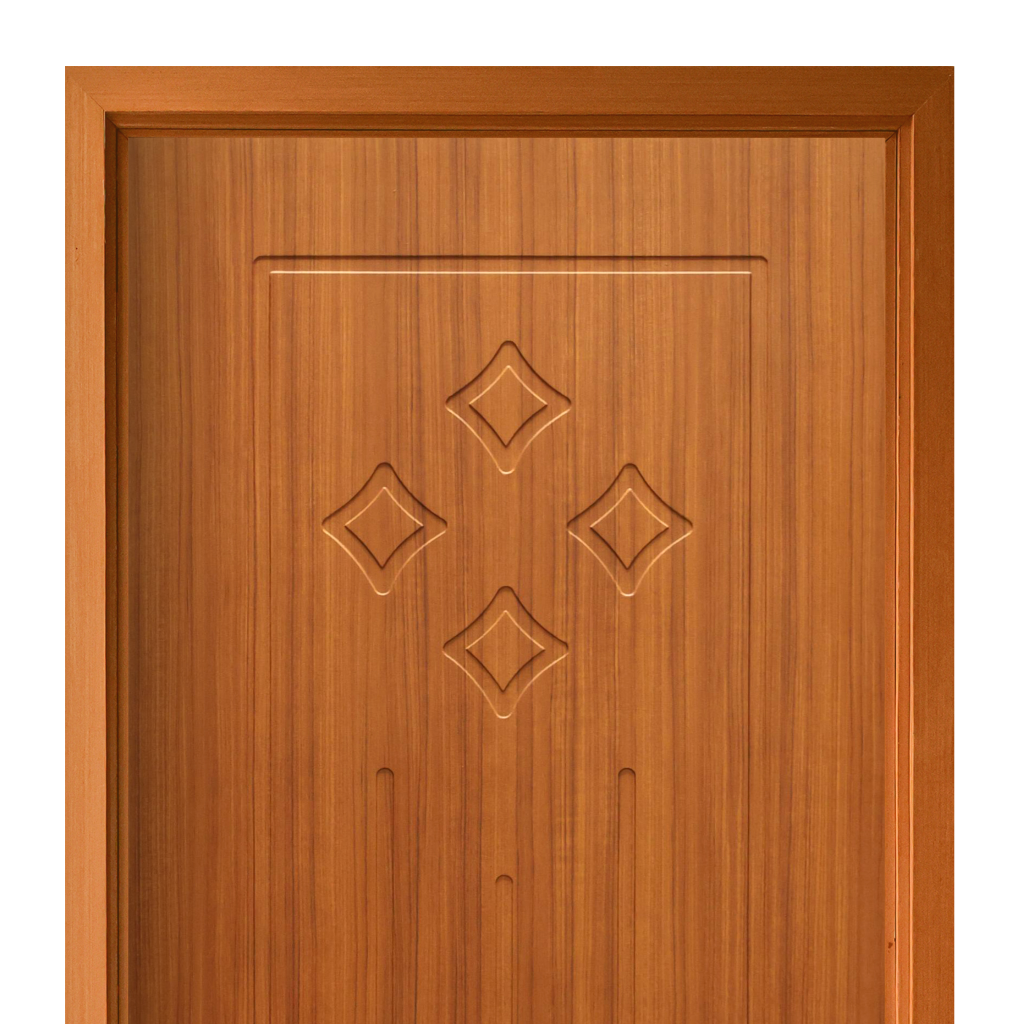 Wooden PVC Veneer Door (DM-058)