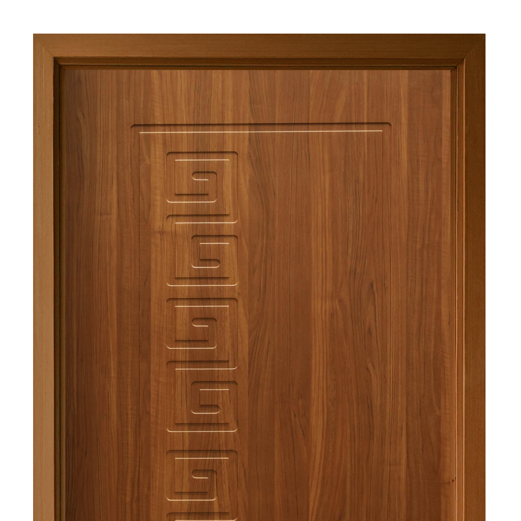 Wooden PVC Veneer Door(DM-056)