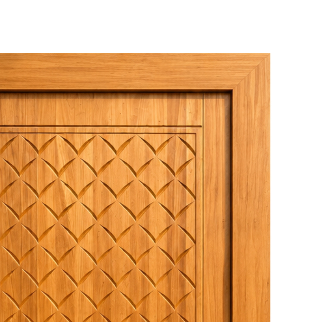 Teak Wood Door (3DT-231)