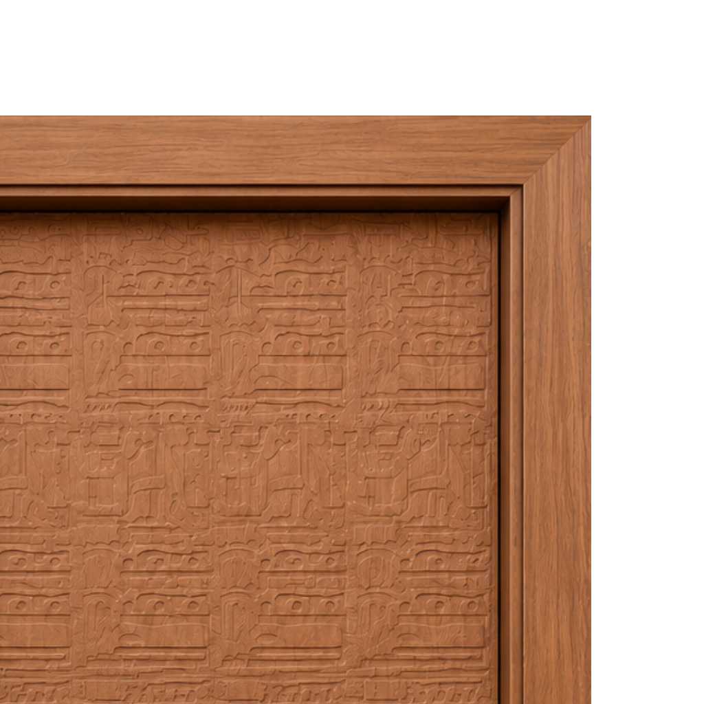 Teak Wood Door (3DT-882)
