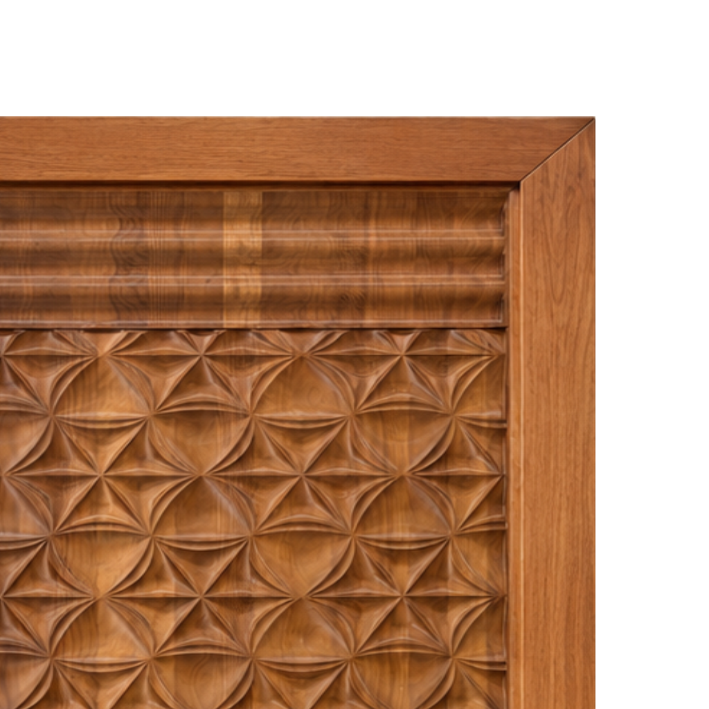 Teak Wood Door (3DT-318)