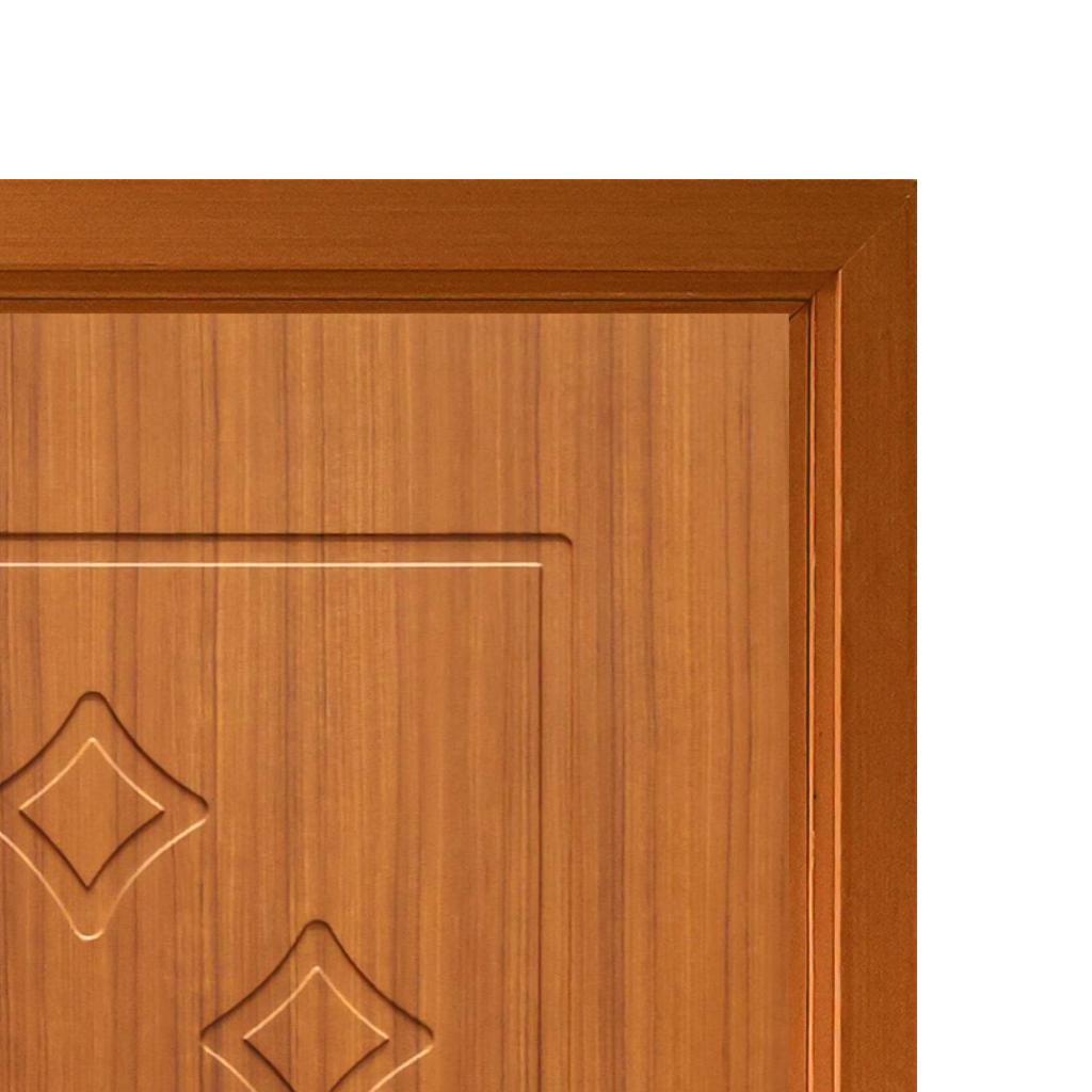 Wooden PVC Veneer Door (DM-058)