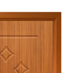 Wooden PVC Veneer Door (DM-058)