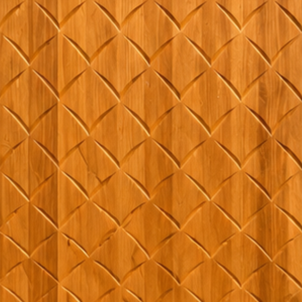 Teak Wood Door (3DT-231)