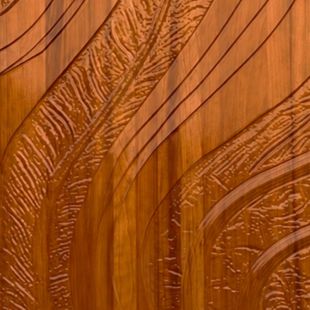 Teak Wood Door (3DT-118)