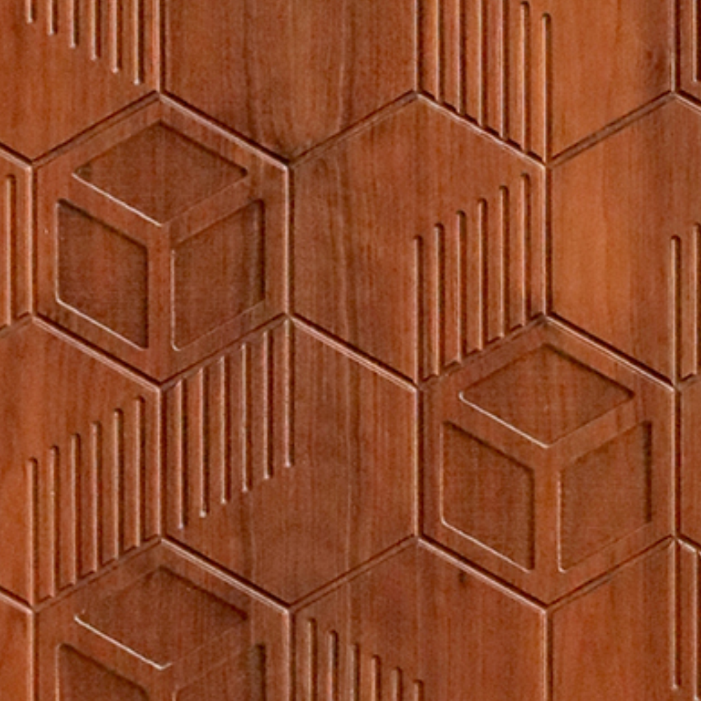 AMERICAN WALNUT WOOD DOOR