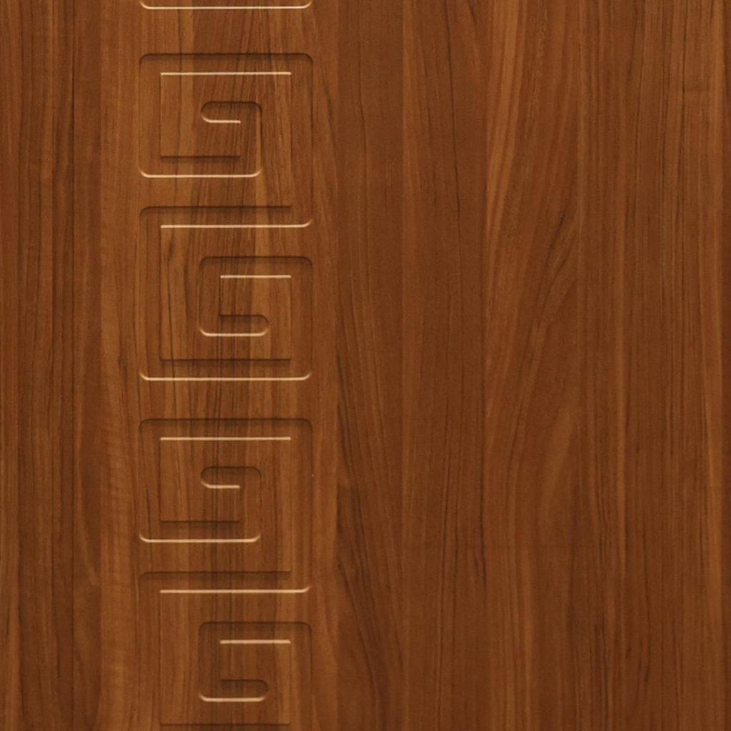 Wooden PVC Veneer Door(DM-056)
