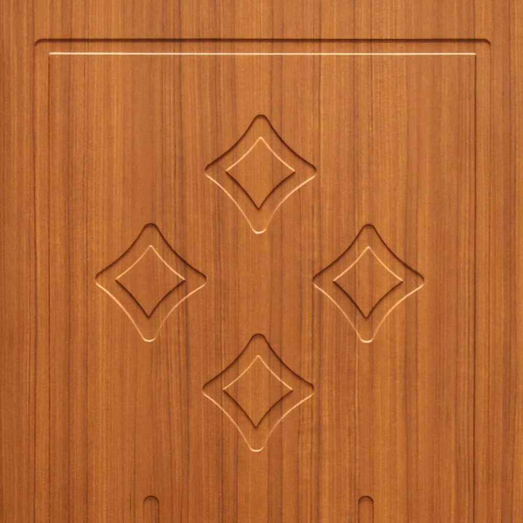 Wooden PVC Veneer Door (DM-058)