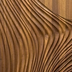Teak Wood Door (3DT-115)