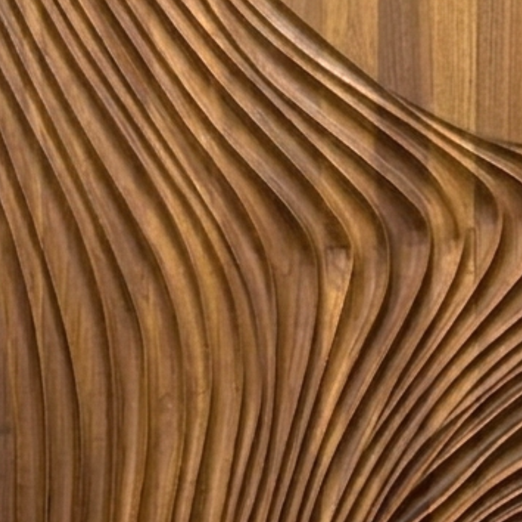 Teak Wood Door (3DT-115)