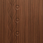 Wooden PVC Veneer Door (DM-042)