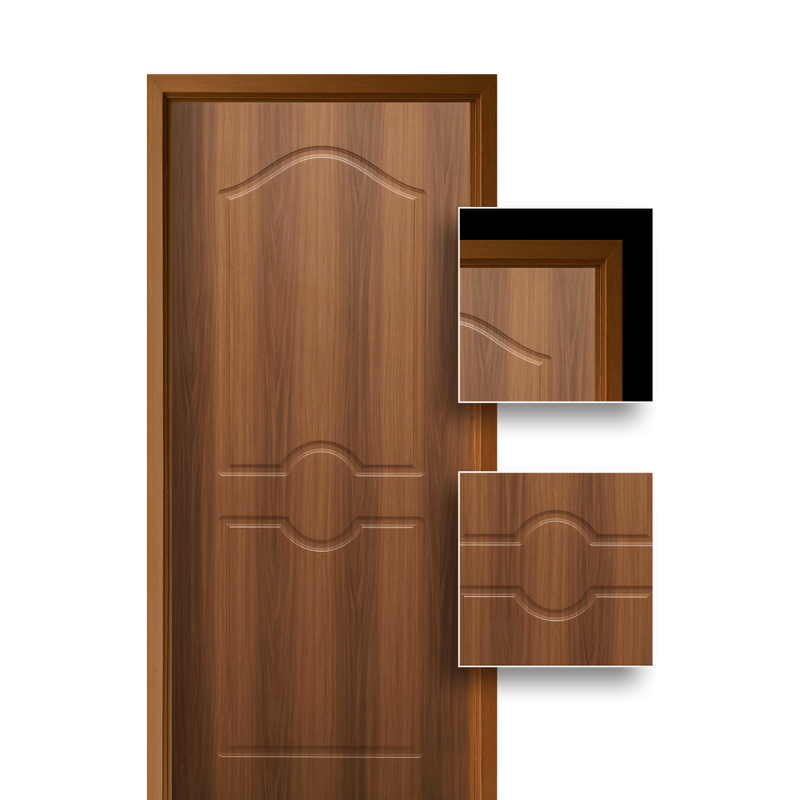 Wooden PVC Veneer Door (DM-003)