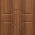 Wooden PVC Veneer Door (DM-003)