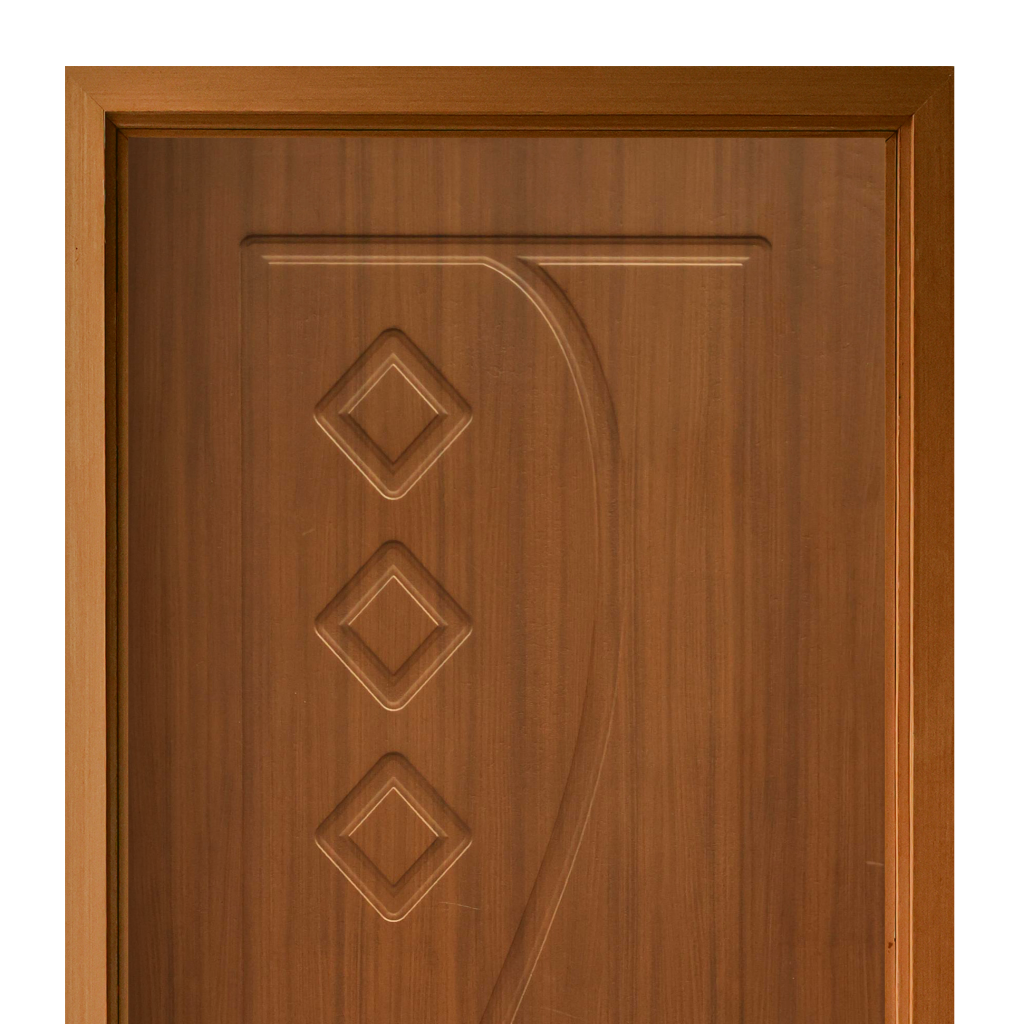Wooden PVC Veneer Door (DM-006)